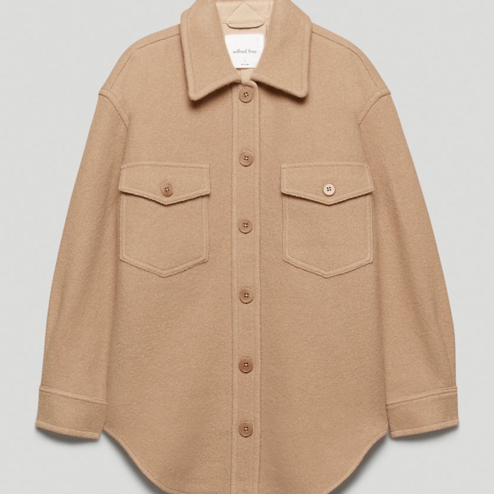 WILFRED FREE GANNA SHIRT JACKET